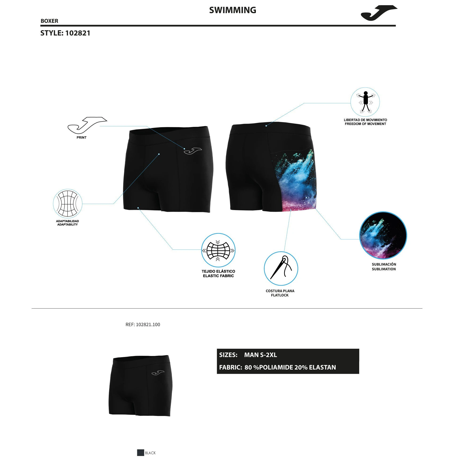 Плавки Splash Bower Black